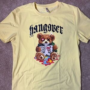 Fifth Loop Hangover Teddy Bear Mens T-Shirt - Size Large